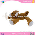 2015 New Design Baby Bear Animal Plush Toy Silicone Pacifier